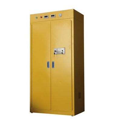 2 πόρτα 4 εύφλεκτο χημικό γραφείο αποθήκευσης συρταριών για τα φαρμακευτικά είδη κίτρινα