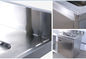 ISO9001 αντι όξινα έπιπλα κουζινών χάλυβα με το διευθετήσιμο εστιατόριο ραφιών νεροχυτών