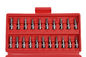 21pcs κόκκινο σύνολο εργαλείων 13pcs μηχανικό με το γραφείο μετάλλων